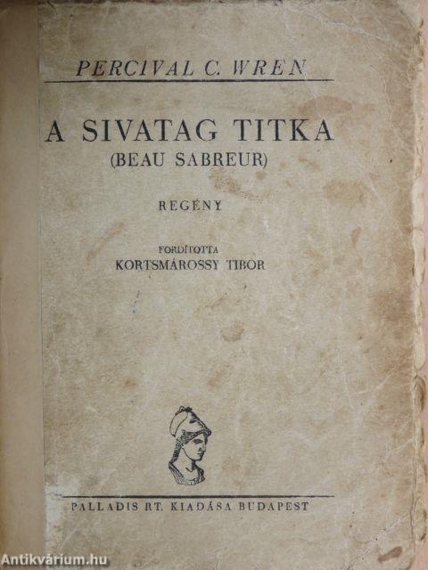 A sivatag titka