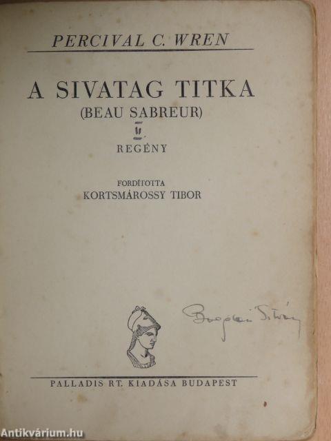 A sivatag titka