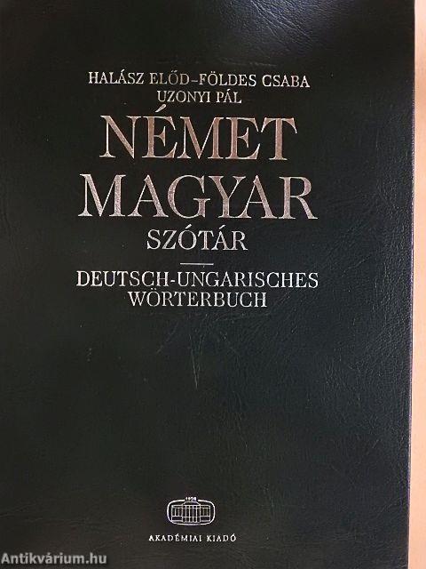 Német-magyar szótár