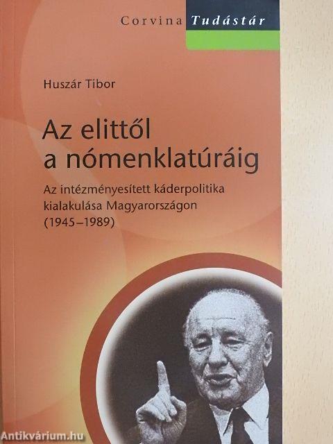 Az elittől a nómenklatúráig