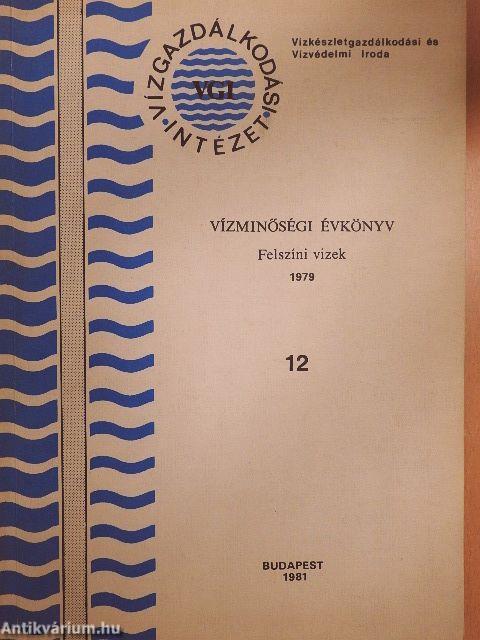 Vízminőségi évkönyv 1979