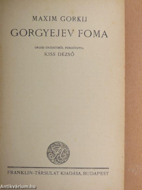 Gorgyejev Foma