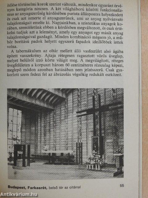 Templomépítészetünk ma