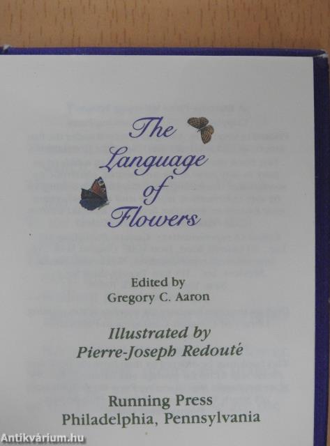 The Language of Flowers (minikönyv)