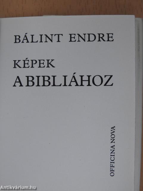 Képek a Bibliához (minikönyv)