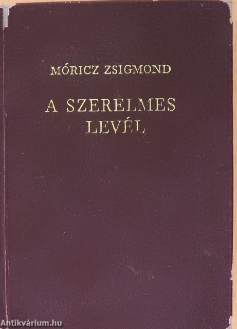 A szerelmes levél (minikönyv)