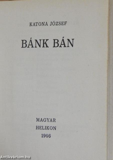 Bánk bán (minikönyv)