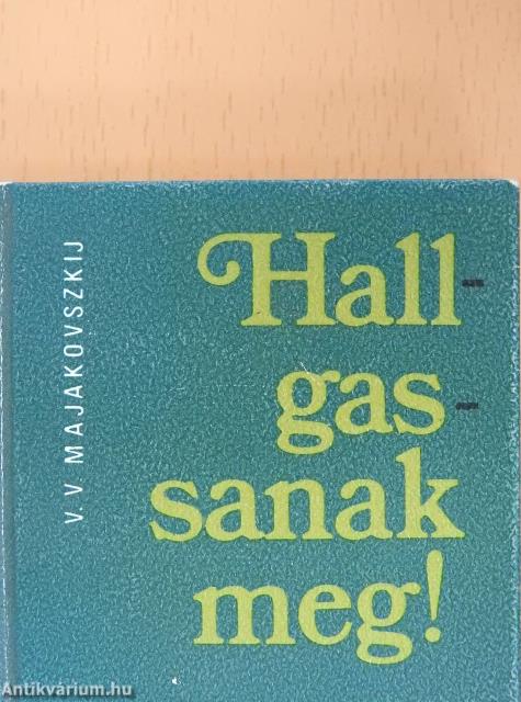 Hallgassanak meg! (minikönyv)