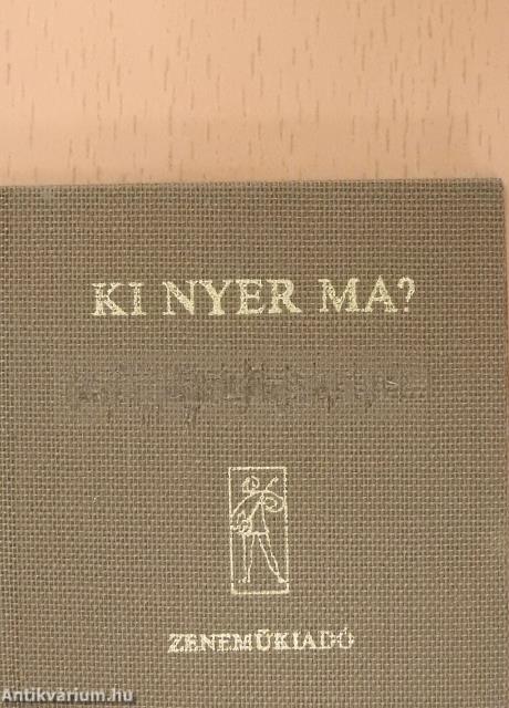 Ki nyer ma? (minikönyv)