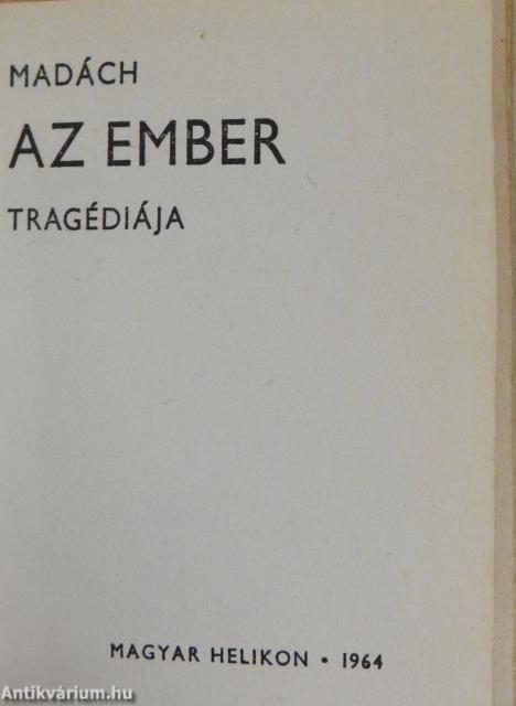 Az ember tragédiája (minikönyv)