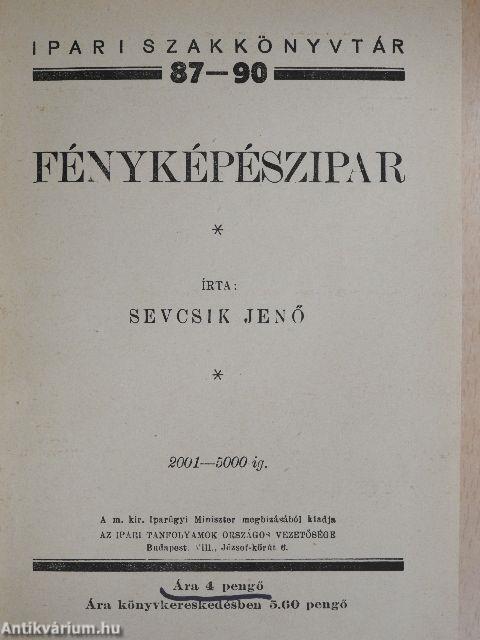 Fényképészipar