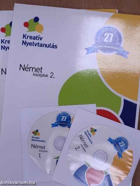 Kreatív Nyelvtanulás - Német középfok - 2 db CD-vel