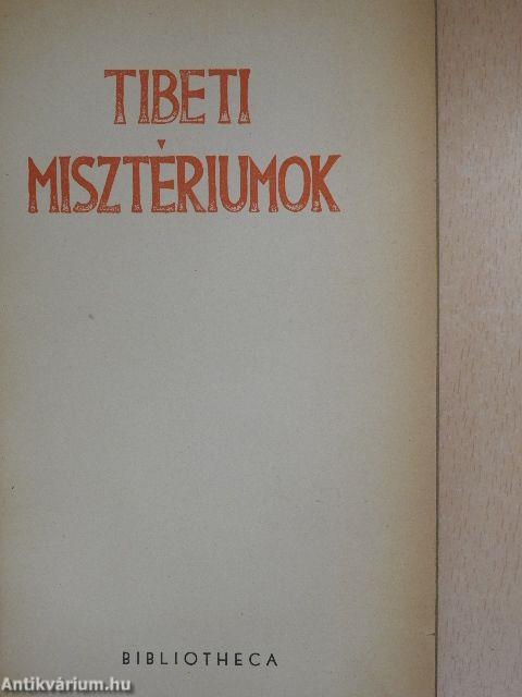 Tibeti misztériumok