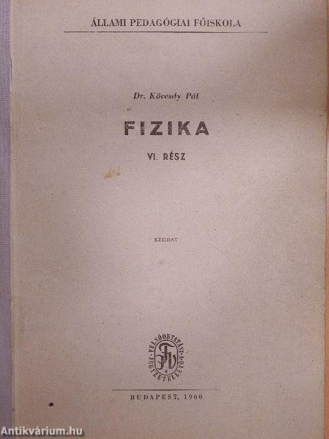 Fizika VI.