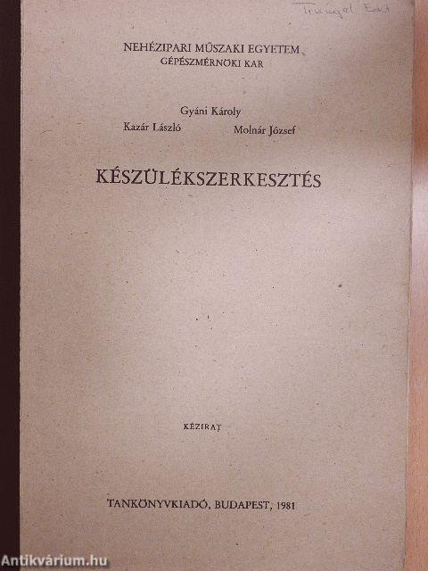 Készülékszerkesztés