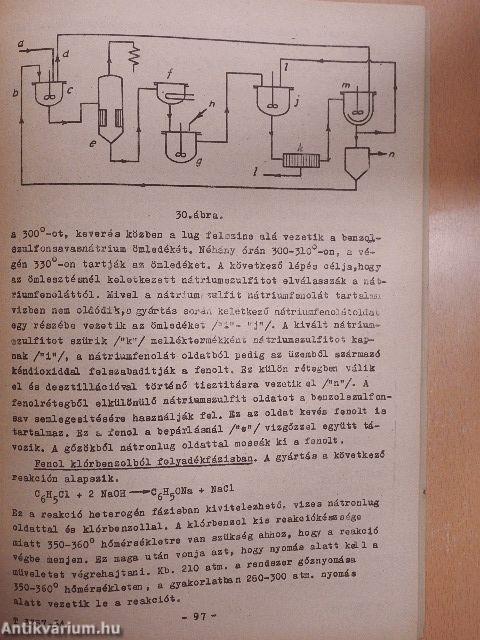 Szerves kémiai technológia II. 