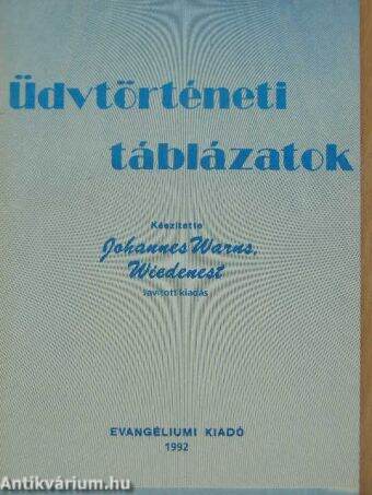 Üdvtörténeti táblázatok