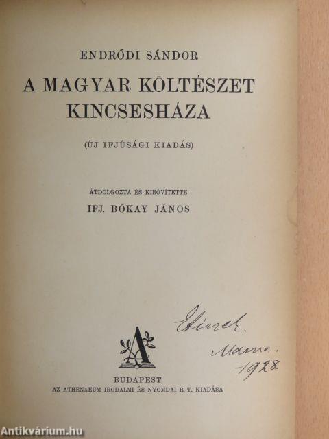 A magyar költészet kincsesháza