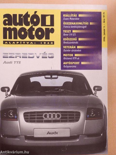 Autó-Motor 1996. január-június (fél évfolyam)