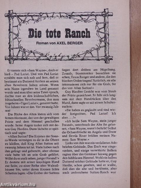 Die tote Ranch