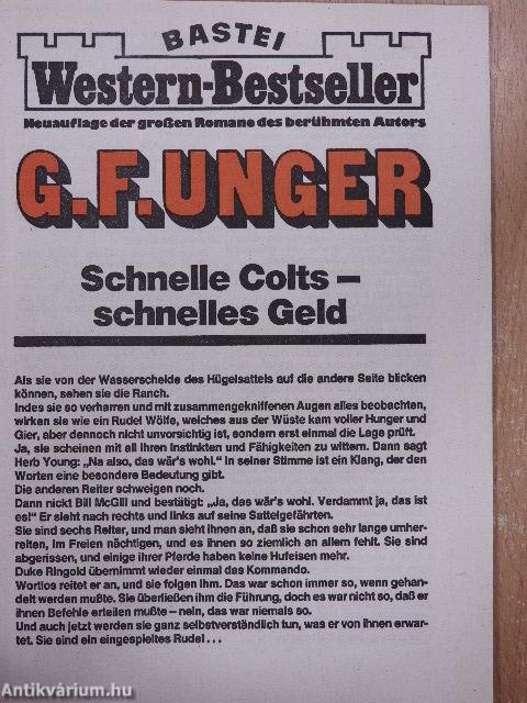 Schnelle Colts - schnelles Geld