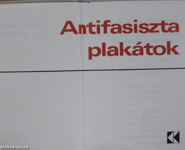 Antifasiszta plakátok (minikönyv) (számozott)