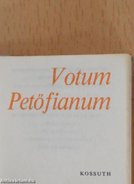 Votum Petőfianum (minikönyv)