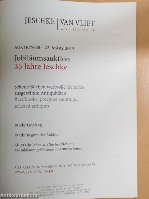 Jeschke, Van Vliet Auktions Berlin 88.