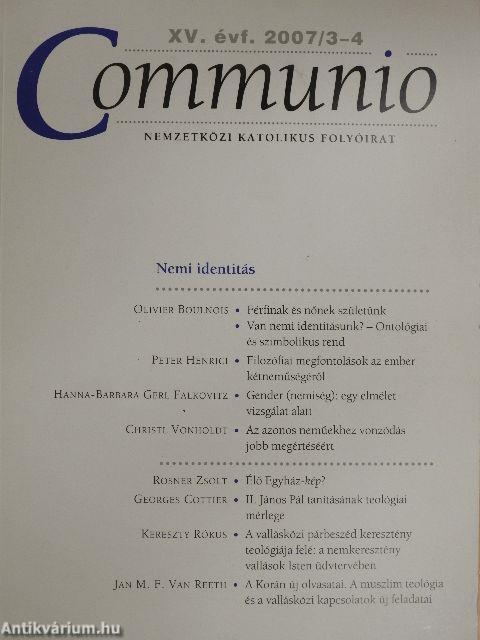 Communio 2007/3-4.