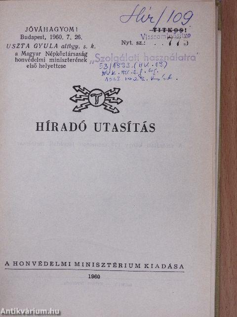 Híradó utasítás
