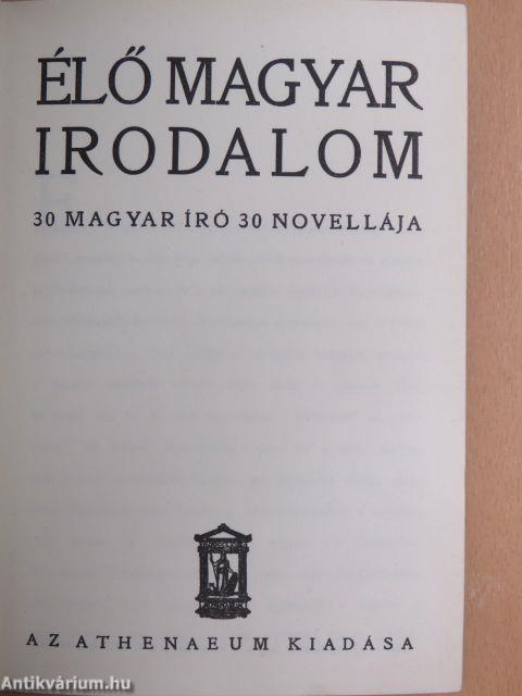 Élő magyar irodalom