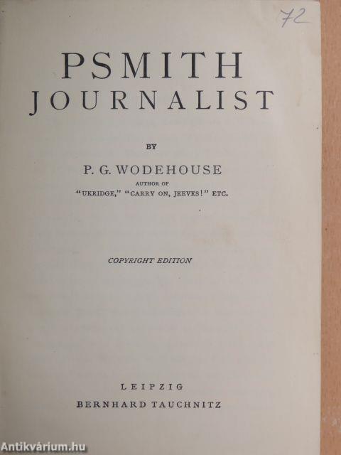 Psmith Journalist/Louder and funnier