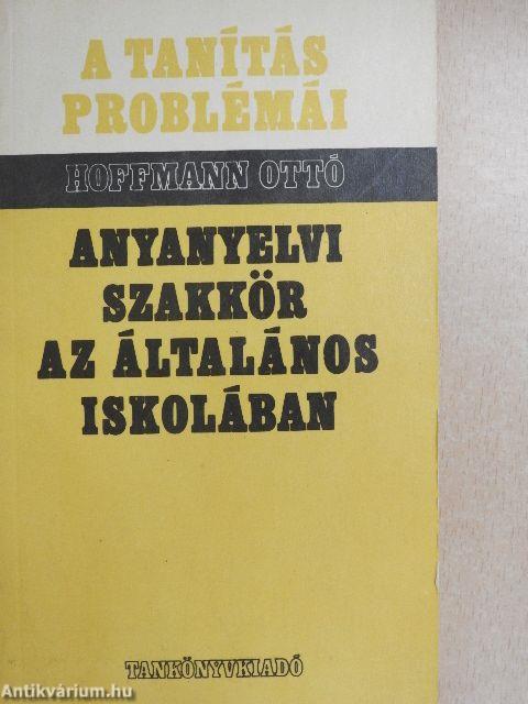 Anyanyelvi szakkör az általános iskolában