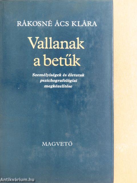 Vallanak a betűk