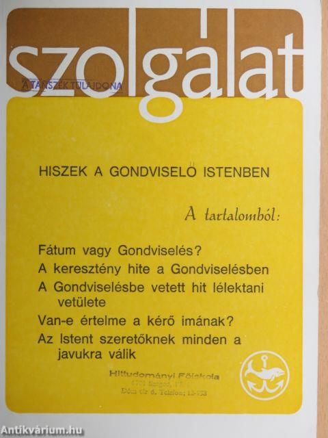 Szolgálat 1987. Kisboldogasszony 