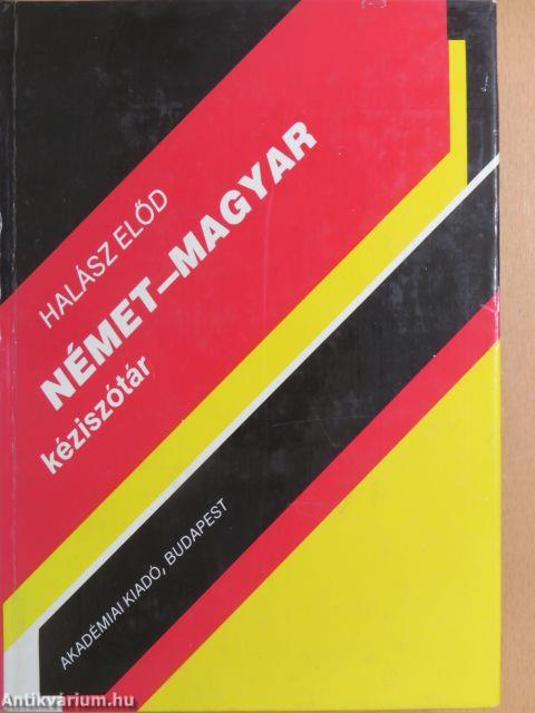 Német-magyar kéziszótár