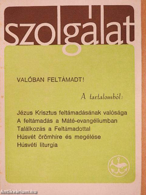 Szolgálat 1986/1-4