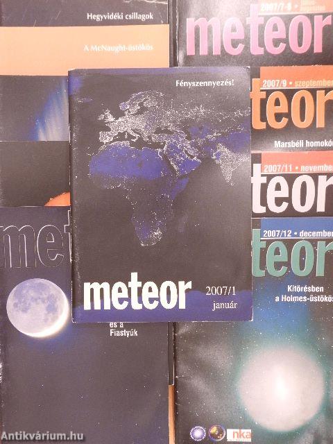 Meteor 2007. január-december