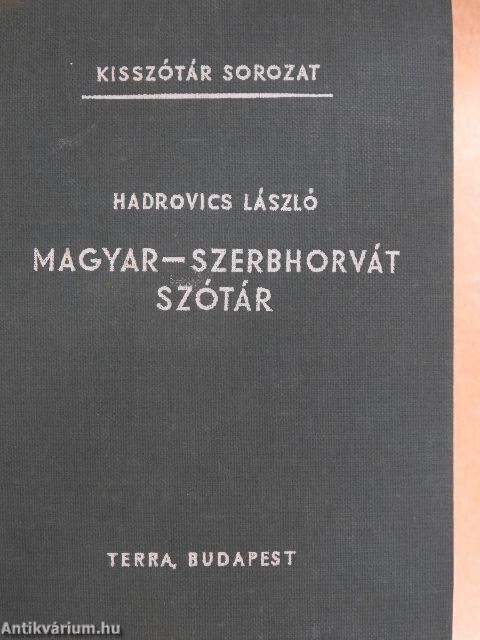 Magyar-szerbhorvát szótár