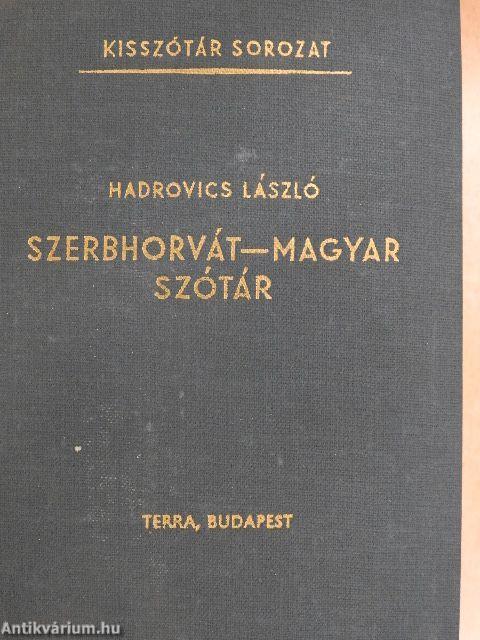 Szerbhorvát-magyar szótár