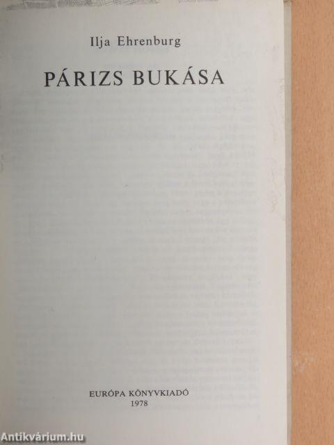 Párizs bukása