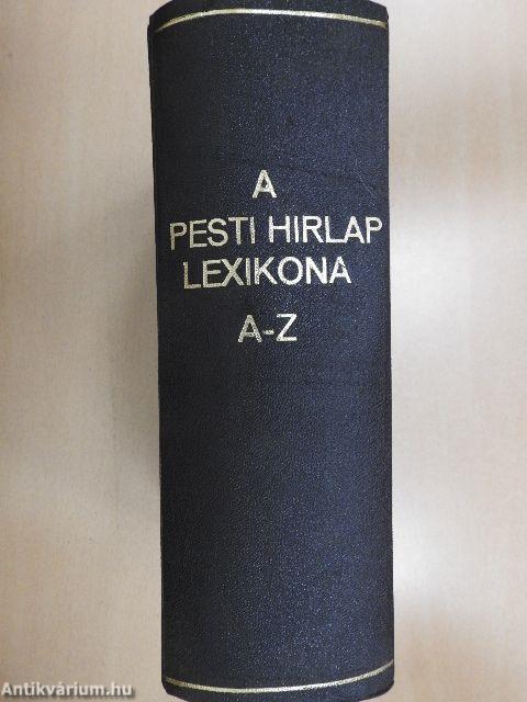 A Pesti Hirlap lexikona