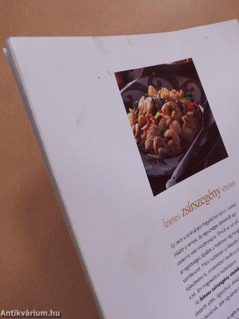 Ízletes zsírszegény ételek