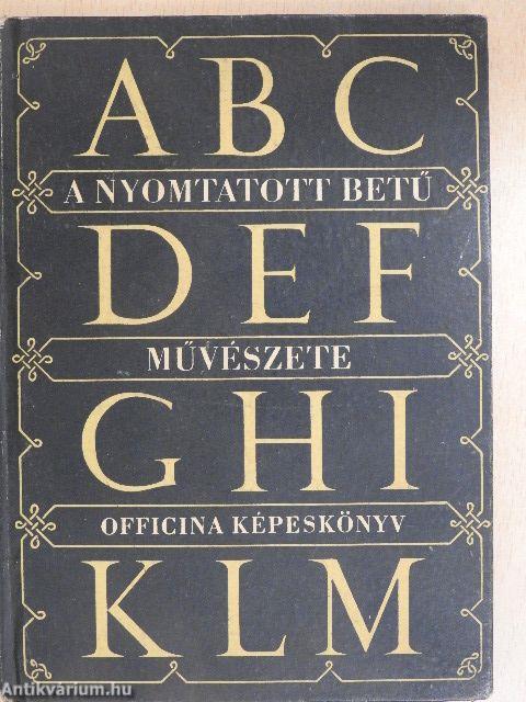 A nyomtatott betű művészete