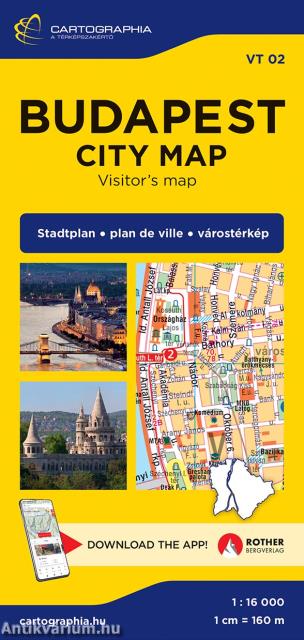 Budapest City várostérkép
