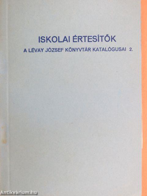 Iskolai értesítők