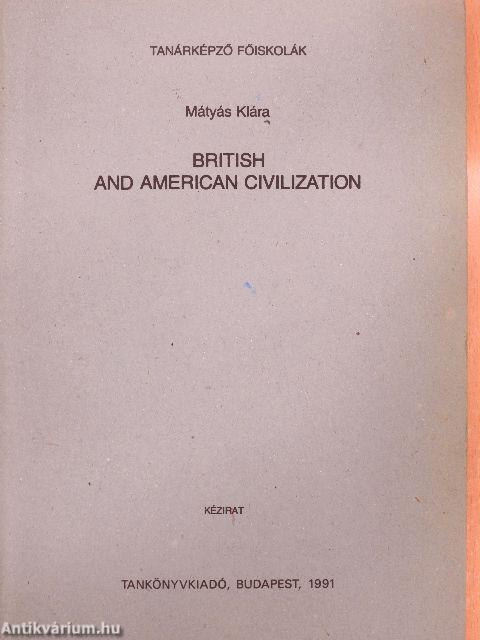 British and American Civilization