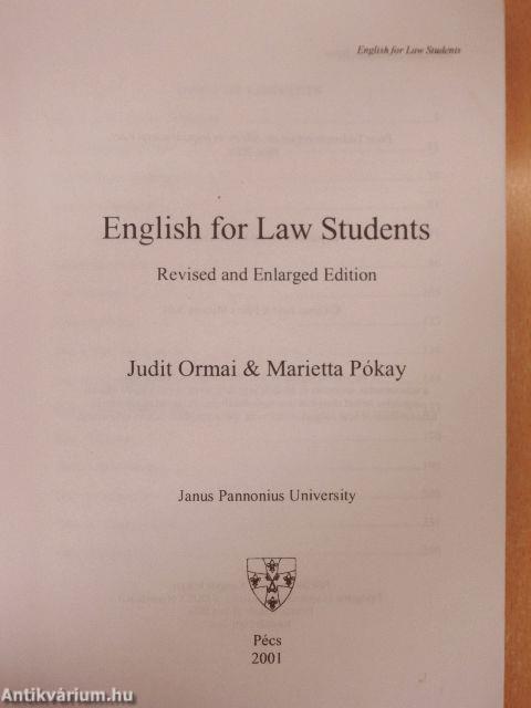 English for Law Students