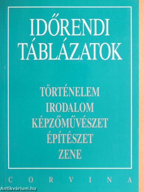 Időrendi táblázatok