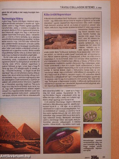 Színes UFO 2007. január-december